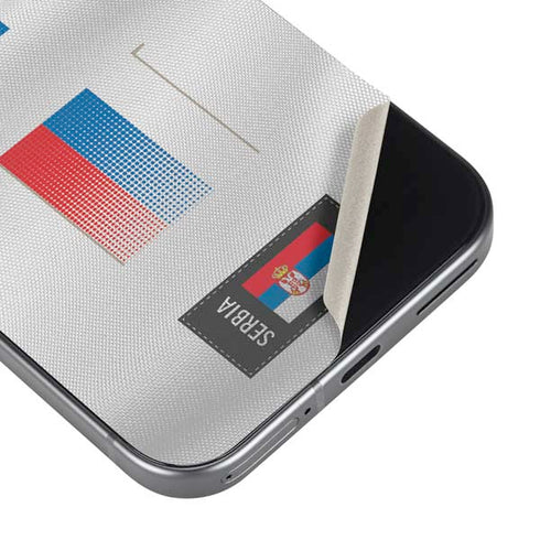Serbia Soccer Flag Google Pixel 9 Skin